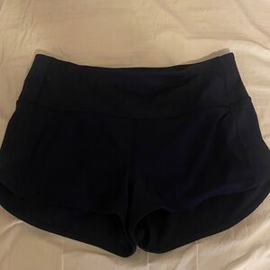 Lululemon Athletica Dark Blue Athletic Shorts